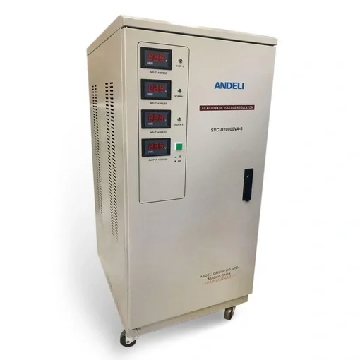 Стабилизатор напряжения Andeli SVC-D-20000VA 380 В