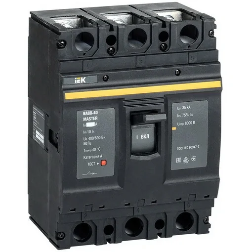 Автоматический выключатель ВА88-40 3Р 800А 35кА IEK