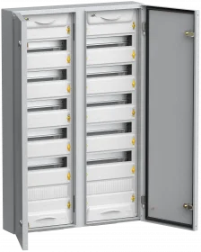 TITAN 5 Корпус металлический ЩРн-144 (2х72) 960х570х140 IP54 серый IEK