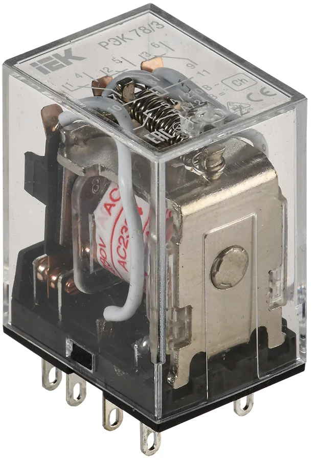 Реле РЭК78/3(MY3) 5А 220В AC IEK