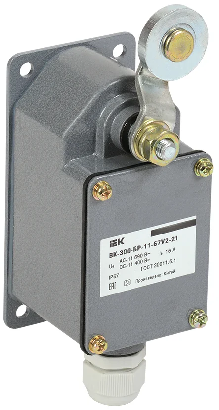 Выключатель концевой ВК-300-БР-11-67У2-21, IP67, IEK
