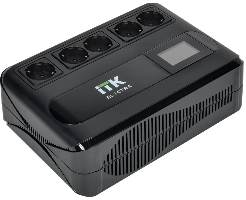 ITK ELECTRA LT5 ИБП 800ВА/480Вт LCD с АКБ 1х9AH