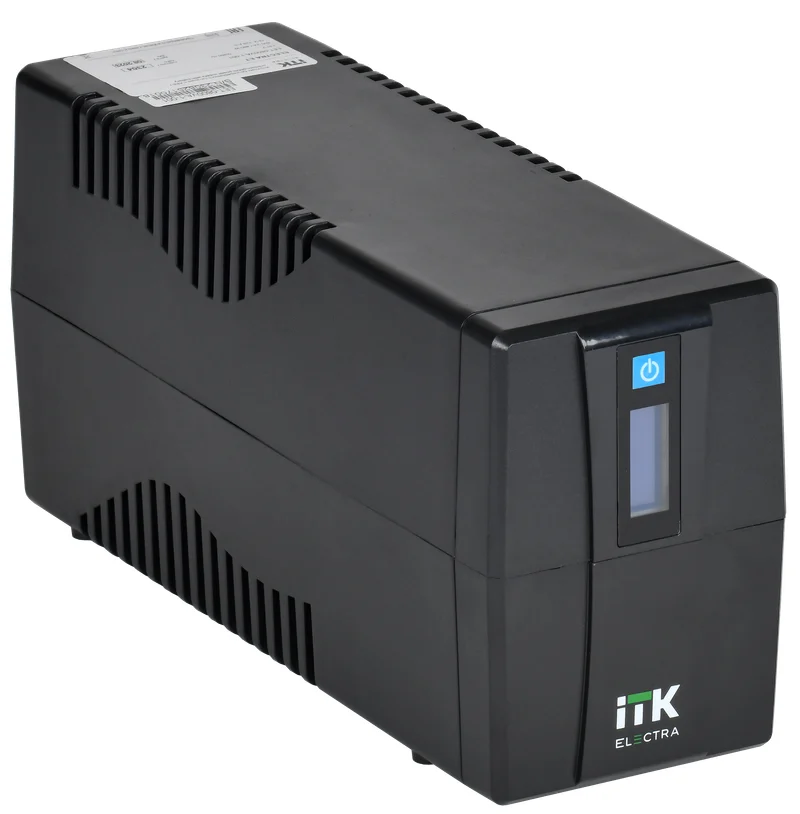 ITK ELECTRA ET ИБП 800ВА/480Вт с АКБ 1х9AH USB Schuko