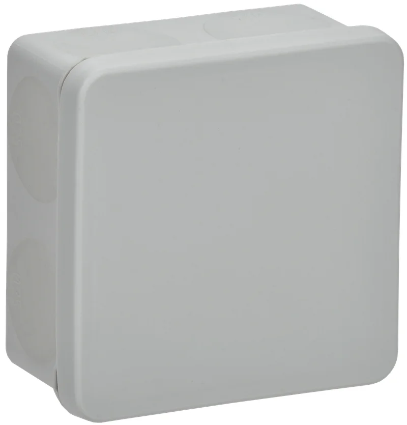 Коробка расп. КМ42435 о/п 80х80х40мм IP67 8 вв. серая IEK