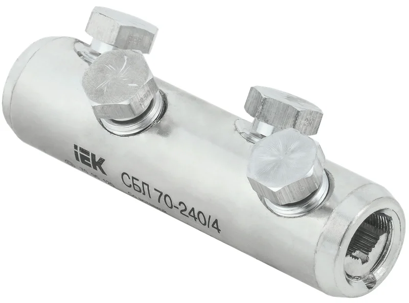 Соединитель болтовой луженый СБЛ 70-240/4 35кВ IEK