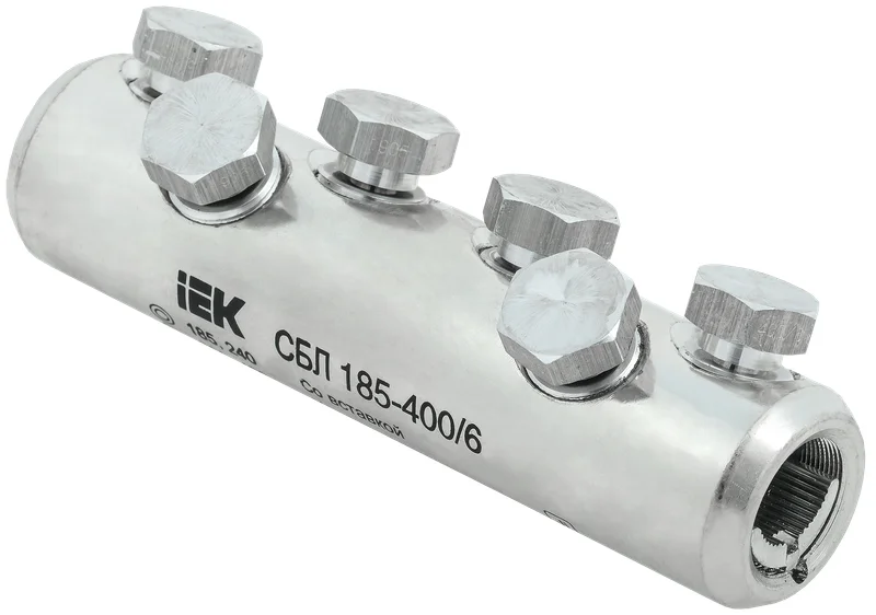 Соединитель болтовой луженый СБЛ 185-400/6 35кВ IEK