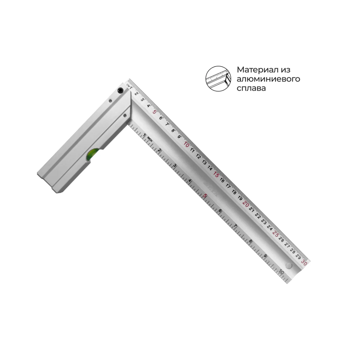 Линейка угольная EPA EKU-300 (300мм)