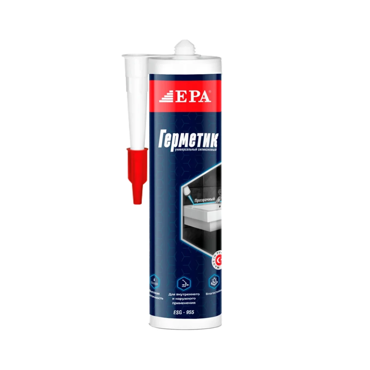 Силиконовый герметик EPA ESG-955 (Прозрачный)