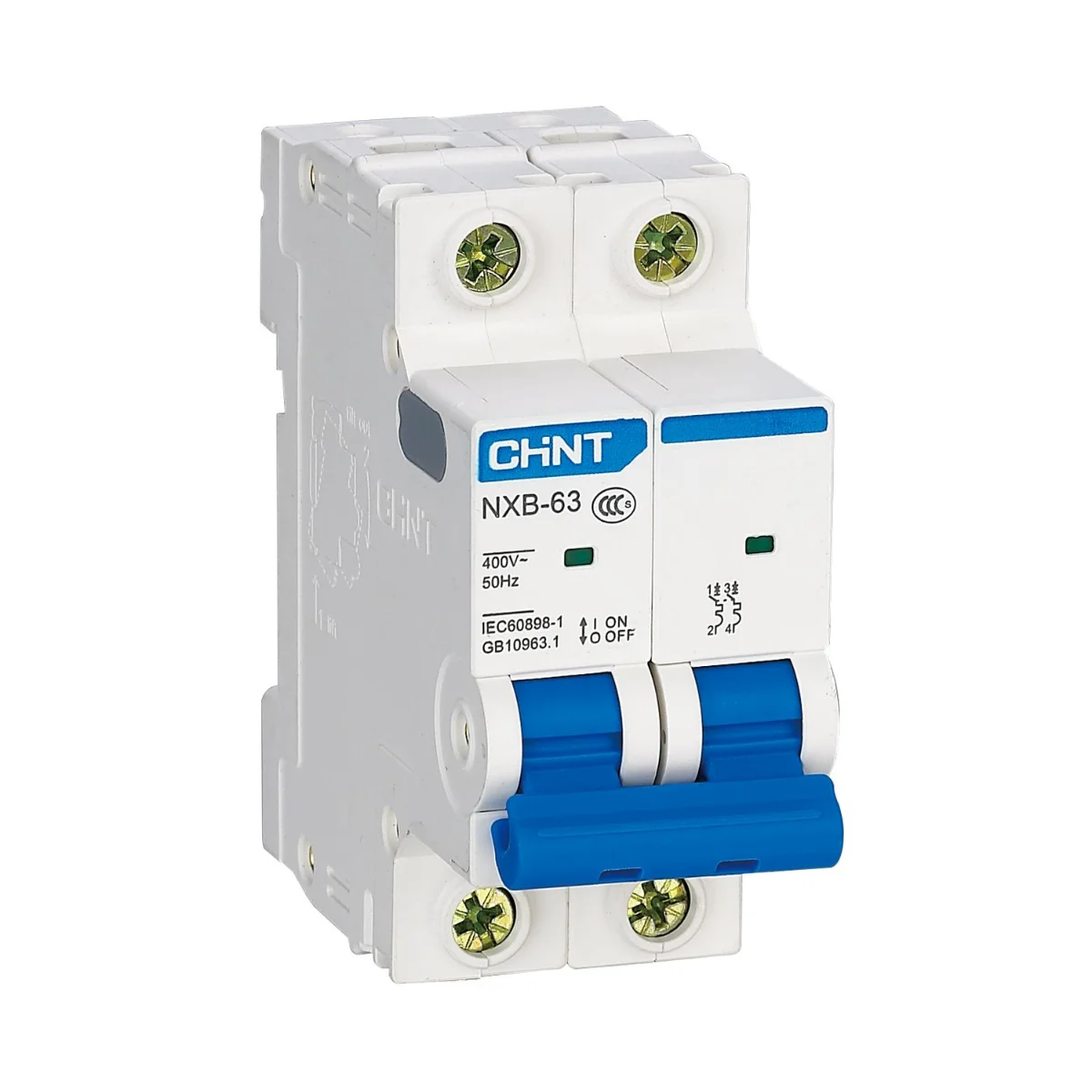Avtomat uzgich CHINT NXB-63 6kA 2P C 3A