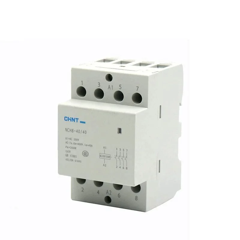 Kontaktor CHINT NCH8-40/40 230V 50HZ 4P 40A
