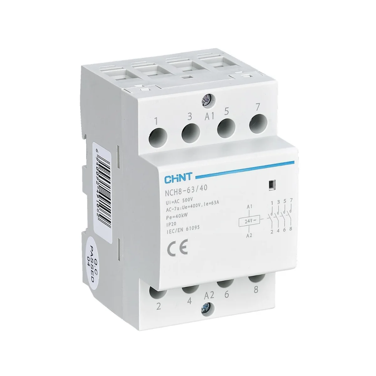 Контактор CHINT NCH8-63/40 63А 24В