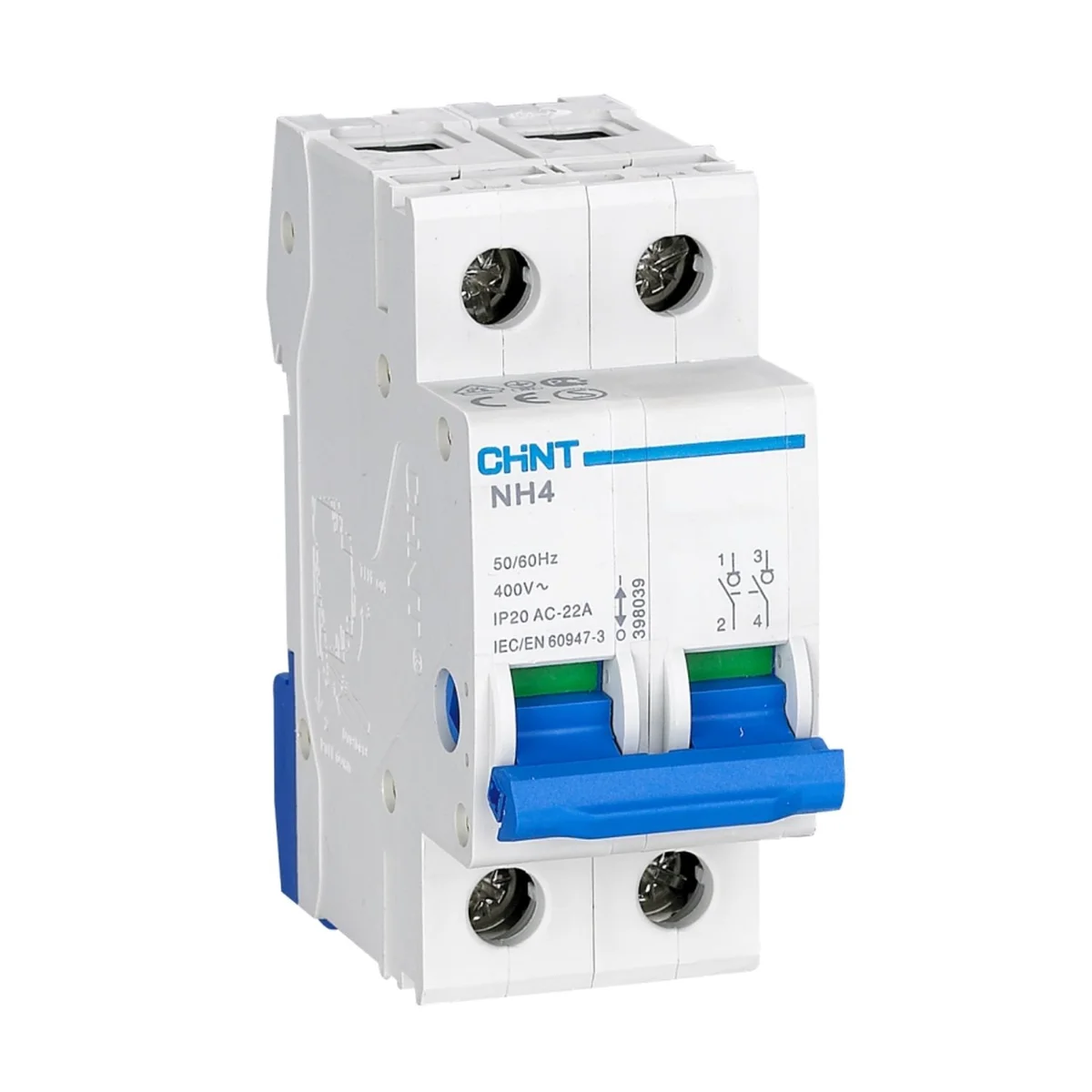 Yuklama uzgichi CHINT NH4-125 2P 63A