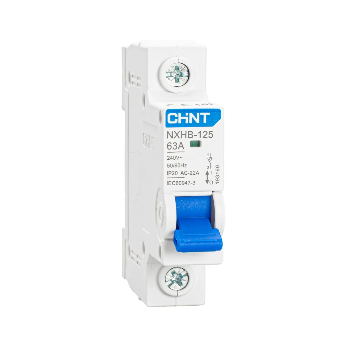 Yuklama uzgichi CHINT NXHB-125 1P 63A