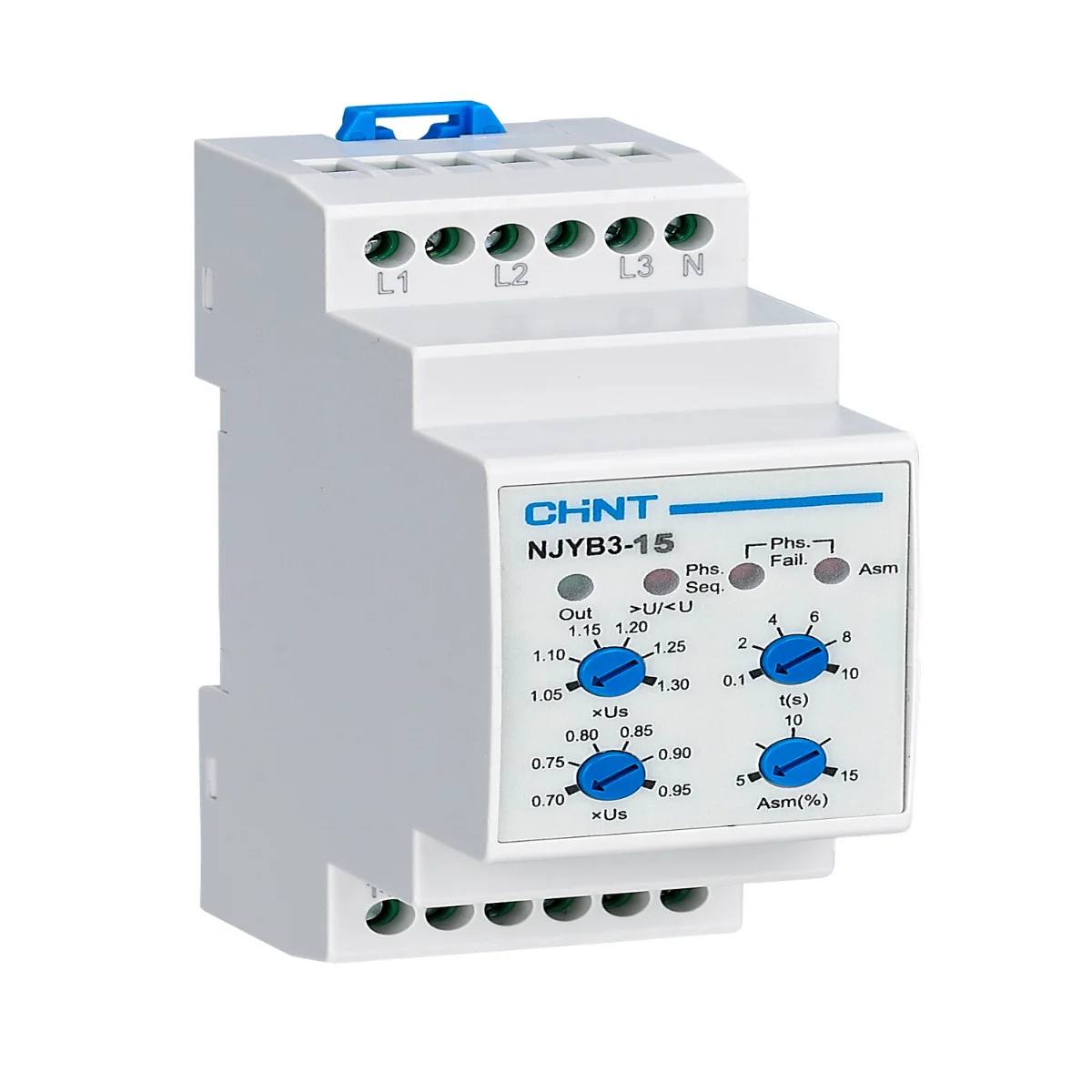 Реле контроля фаз CHINT NJYB3-15 220В
