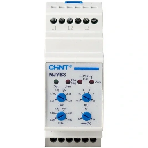 Реле контроля фаз CHINT NJYB3-14 220В