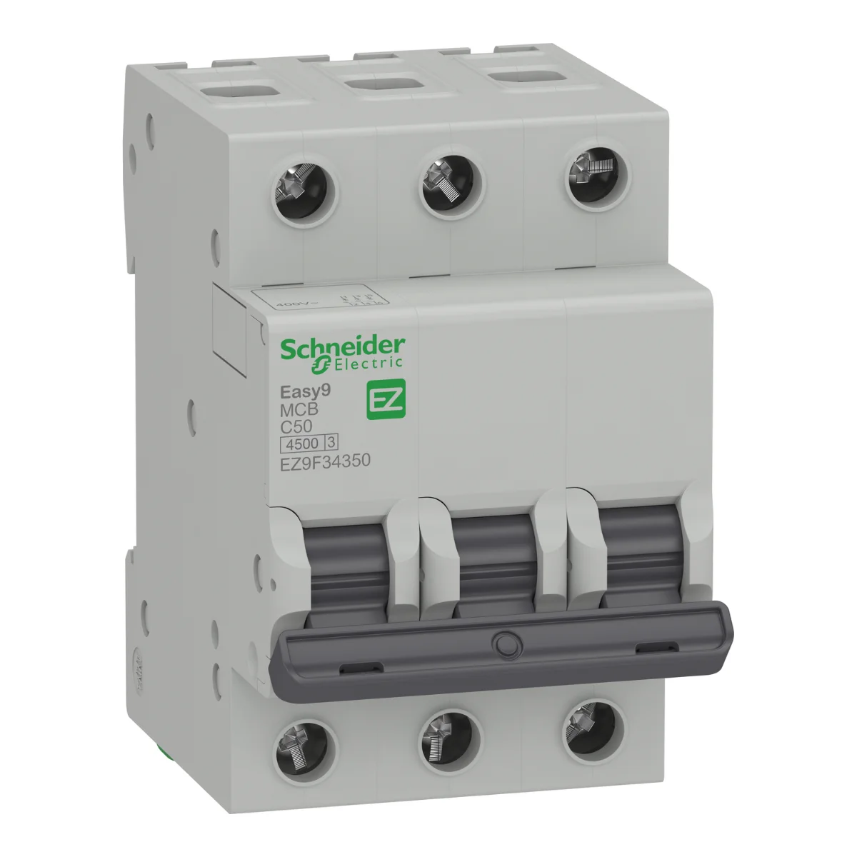 Автоматический выключатель Schneider Electric Easy9 3P 63А С 4,5кА 400В (EZ9F34363)
