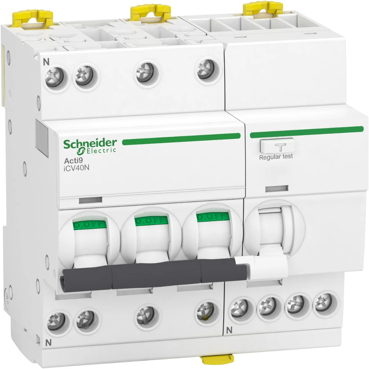 Differensial avtomat Schneider Electric Acti9 iCV40, 3P+N, 32A, C, 30mA, AC, 6000A, Acti 9 iCV40 (A9DE3732)