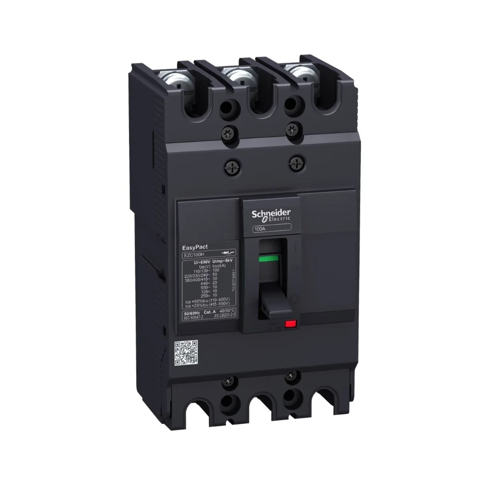 Автоматический выключатель Schneider Electric EasyPact EZC100H 50 A - 3P 3Т (EZC100H3050)