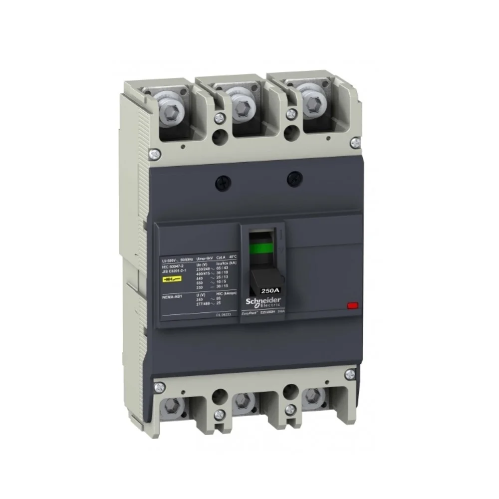 Avtomat uzgich Schneider Electric EasyPact EZC250H 160 A 3P 3 (EZC250H3160)