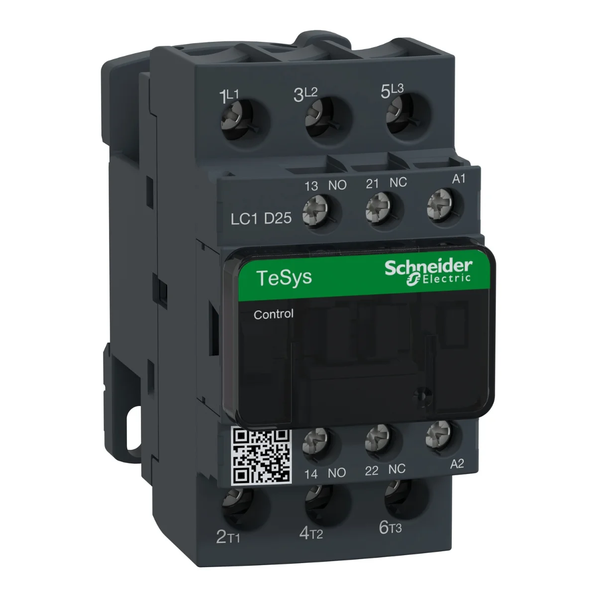 Контактор Schneider Electric D 3P, 25А,НО+НЗ,220B,50/60ГЦ (LC1D25M7)