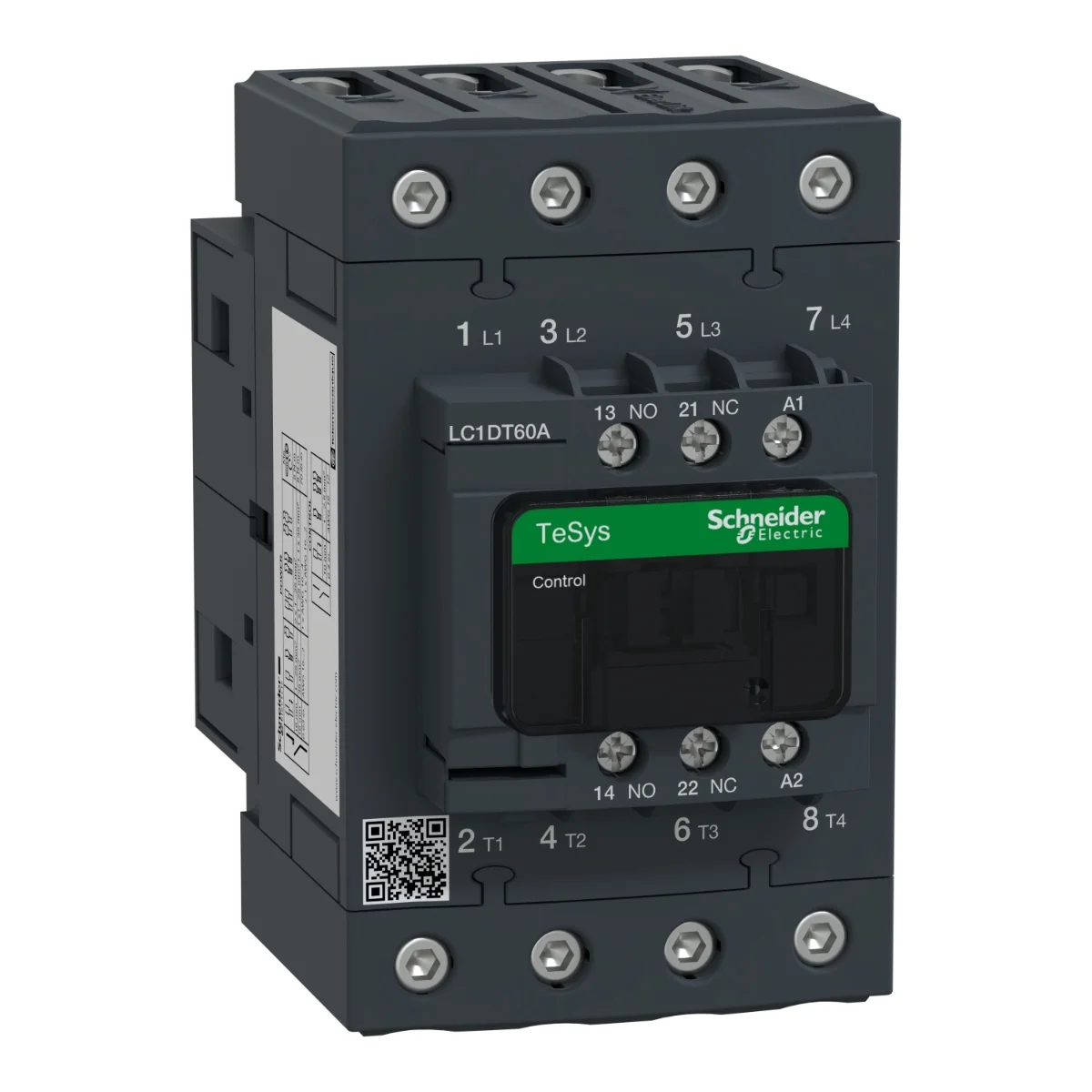 Контактор Schneider Electric D 4P EVERLINK AC1 415В 60A 220В 50/60ГЦ (LC1DT60AM7)