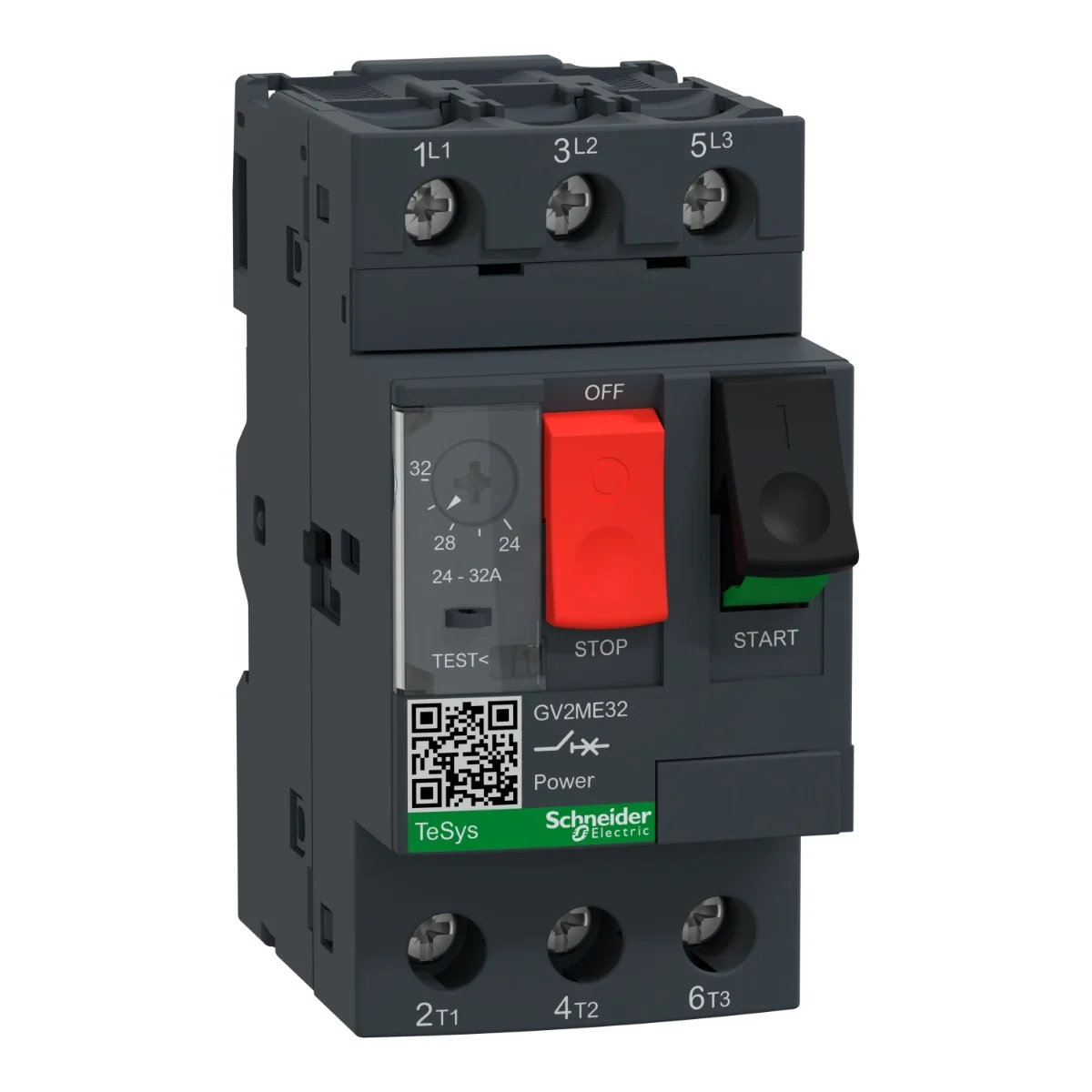Автоматический выключатель защиты двигателя Schneider Electric TeSys 3P 24-32А (GV2ME32)