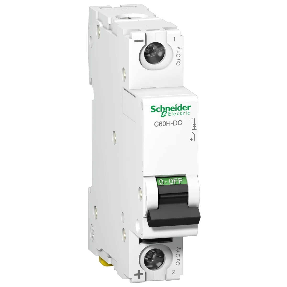 Автоматический выключатель Schneider Electric C60H-DC 1P 10А C 250В DC (A9N61508)