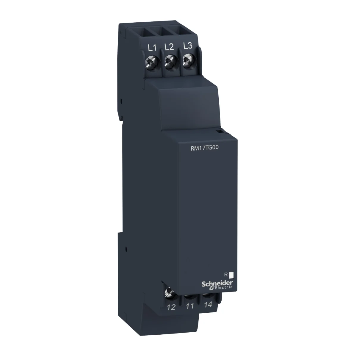Реле управления 3-фазным питанием Schneider Electric, 5А, 1 CO, 208...480VAC (RM17TG00)