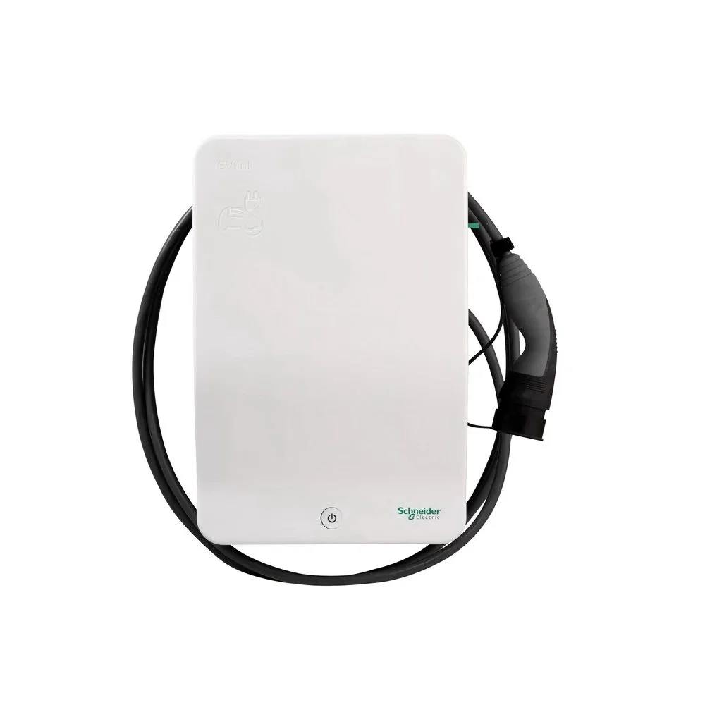 Зарядная станция Evlink Wallbox T2 32A 22 кВт с кабелем Schneider Electric (EVH2S22P0CK)