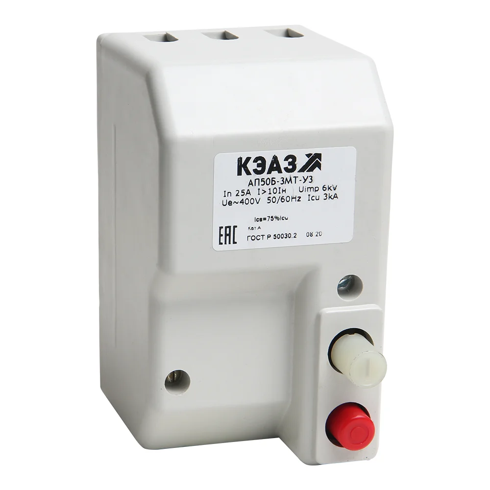 Avtomat uzgich KEAZ AP50B-2MT-6,3A-10In-400AC/220DC-U3